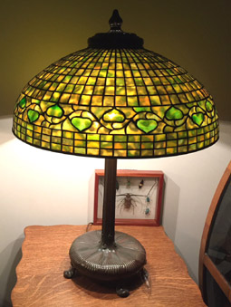 tiffany studios acorn lamp