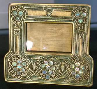 Tiffany abalone frame