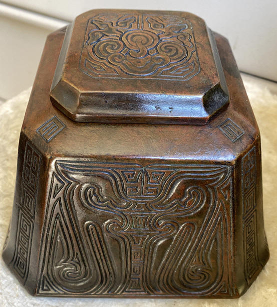 tiffany chinese inkwell