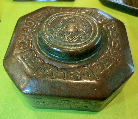 tiffany studios inkwell