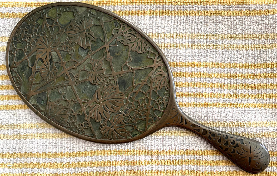 tiffany hand mirror