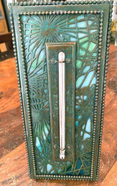 Tiffany studios Pine needle thermometer
