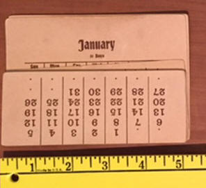 tiffany calendar inserts perpetual